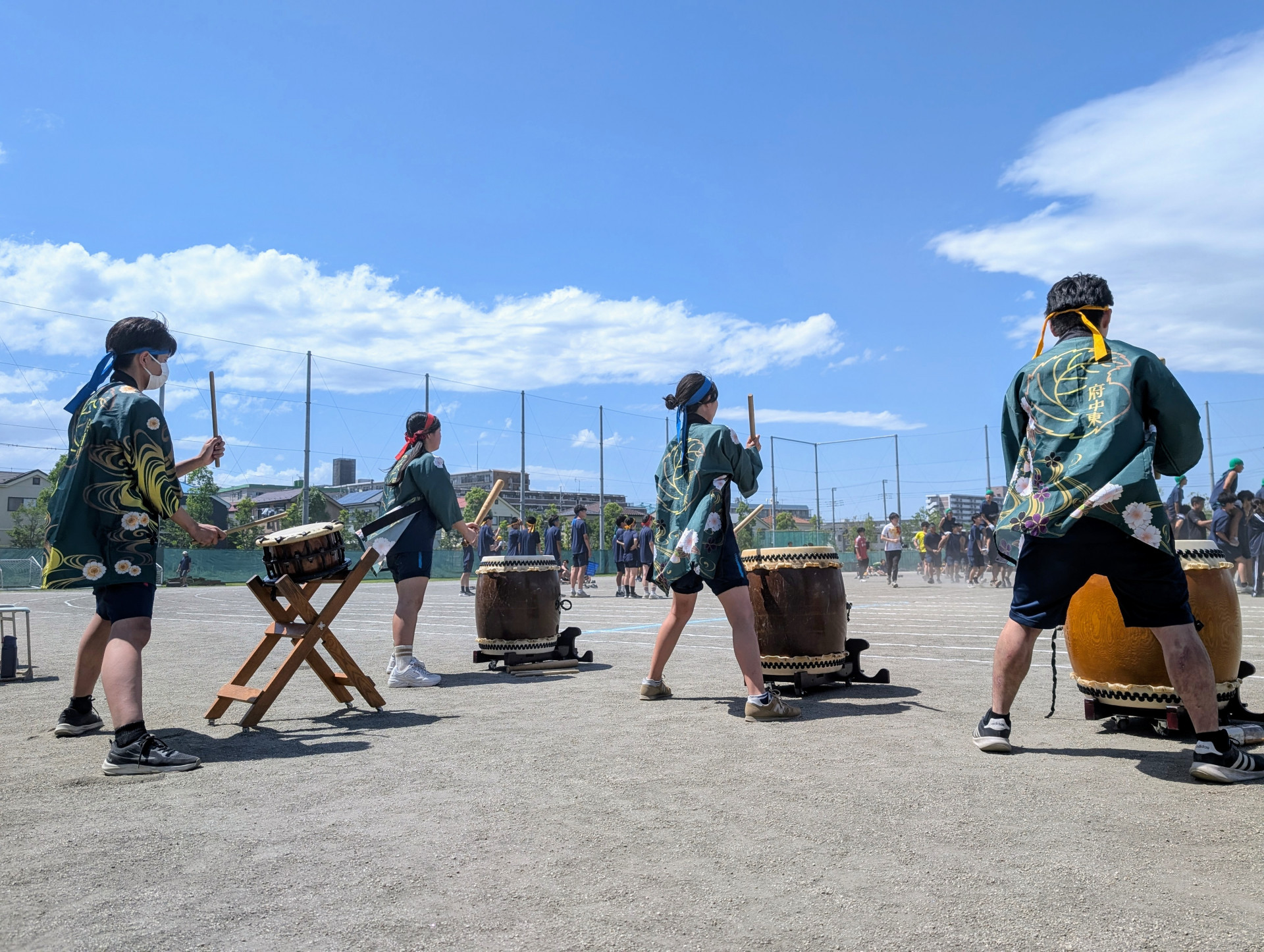 和太鼓　体育祭